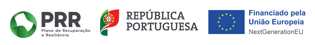 PRR · República Portuguesa · Financiado pela União Europeia